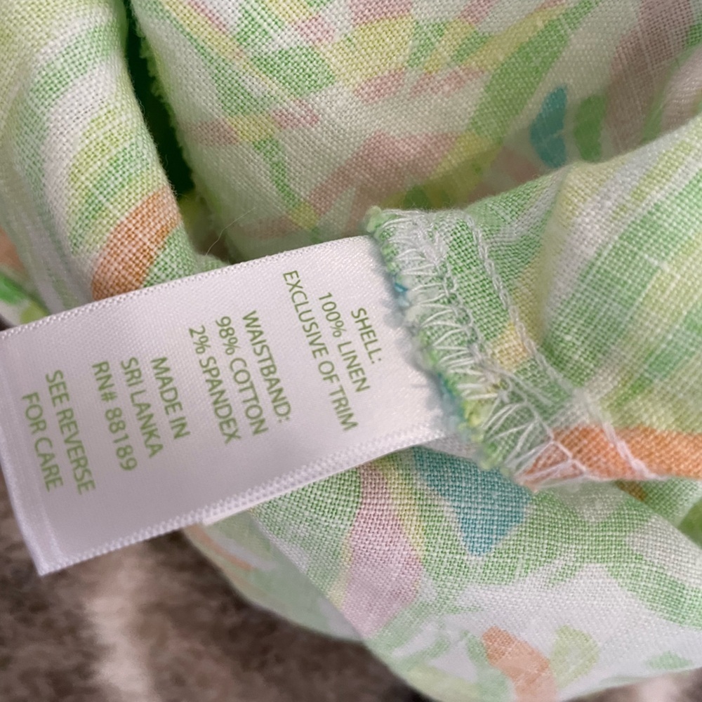 Lilly Pulitzer Linen Skirt - Picture 4 of 5